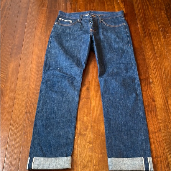 NEW Men's Naked & Famous Denim blue jeans 30X30 - Picture 1 of 3